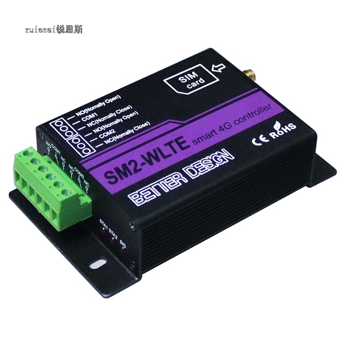 SM2-WLTE-EU Foreign Trade 4G Two-Channel Motor Control APP Mobile Phone Computer Remote SMS Phone Timing