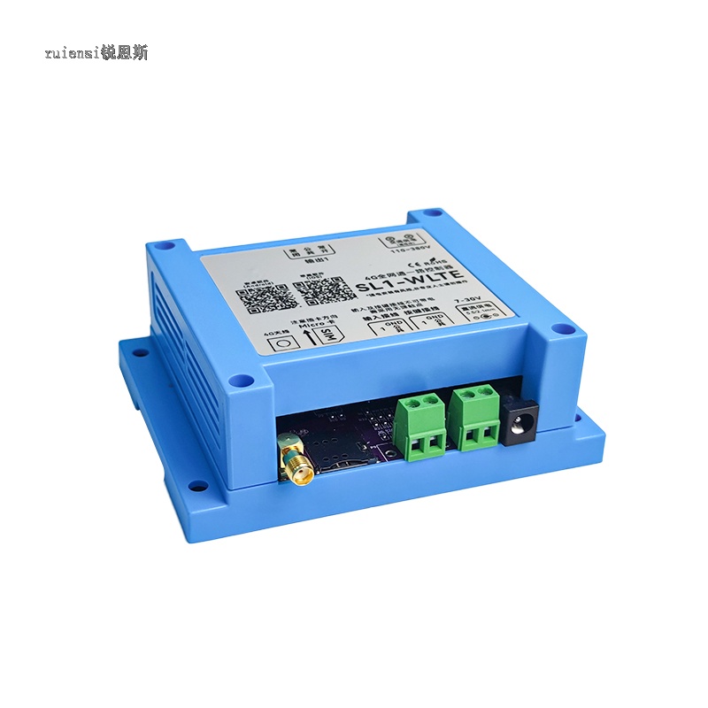 One-Channel 4G Controller Input Detection Water Tower Remote Well Greenhouse Flower Automatic Watering Power Failure SMS Alert