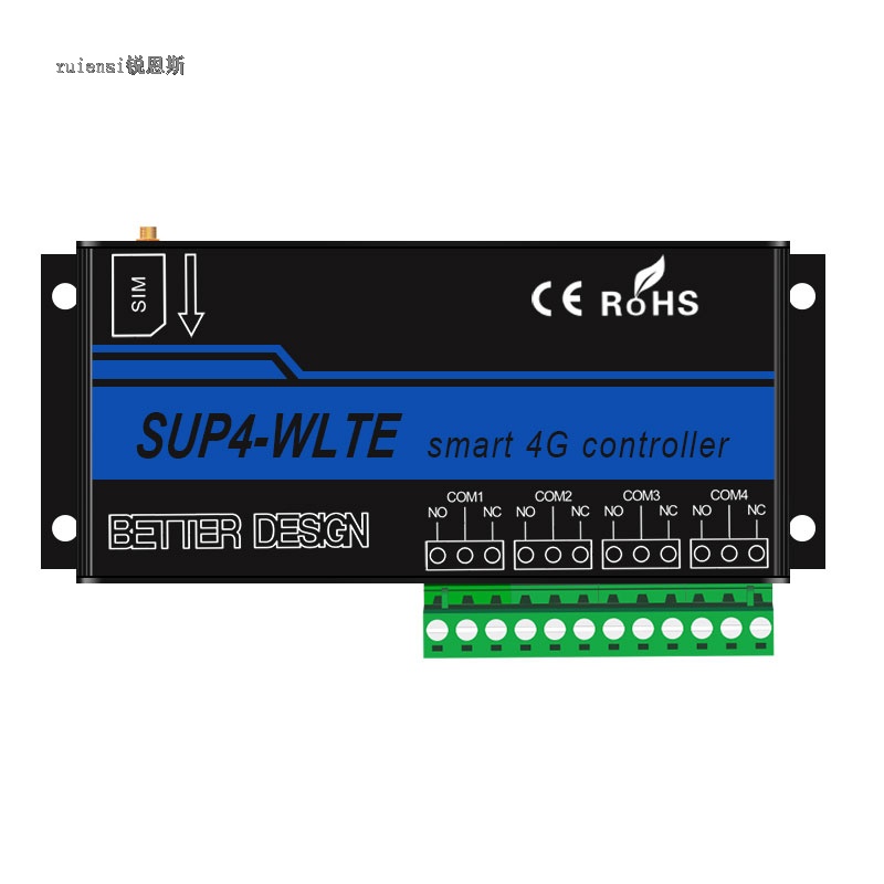 SUP4 Remote Intelligent 4G Controller Temperature and Humidity PT100 Thermocouple Motor Forward and Reverse Pump Power Monitoring