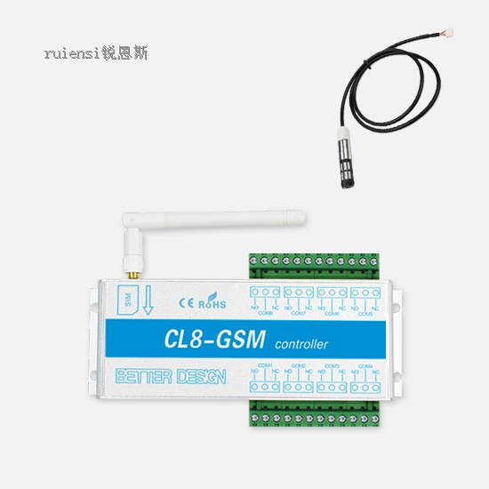 Eight-Channel Mobile Phone AP Computer Control API Integration Provided for Temperature and Humidity Linkage Water Pump Streetlight Municipal Lighting Dust Removal